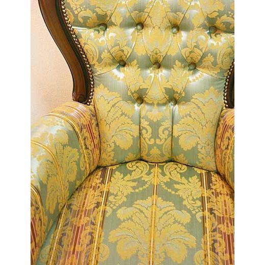 セール！ イタリア ソファ 新品 ハイバックチェア アームチェア 76mxgr 謝恩セール特価】イタリア製 輸入家具 ソファ シングル