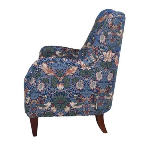 シングルソファ アームチェア いちご泥棒 ジェニファーテイラー 33114AC 輸入家具 シングルソファ アームチェア いちご泥棒 ジェニファー