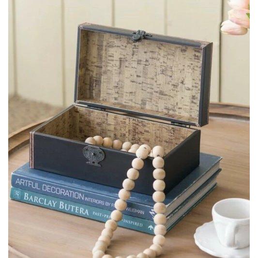 ボックス 3点セット 小物入れ シャビー アンティーク 宝石箱 AN-44564 輸入雑貨 ボックス 3点セット 小物入れ シャビーシック アンティーク風