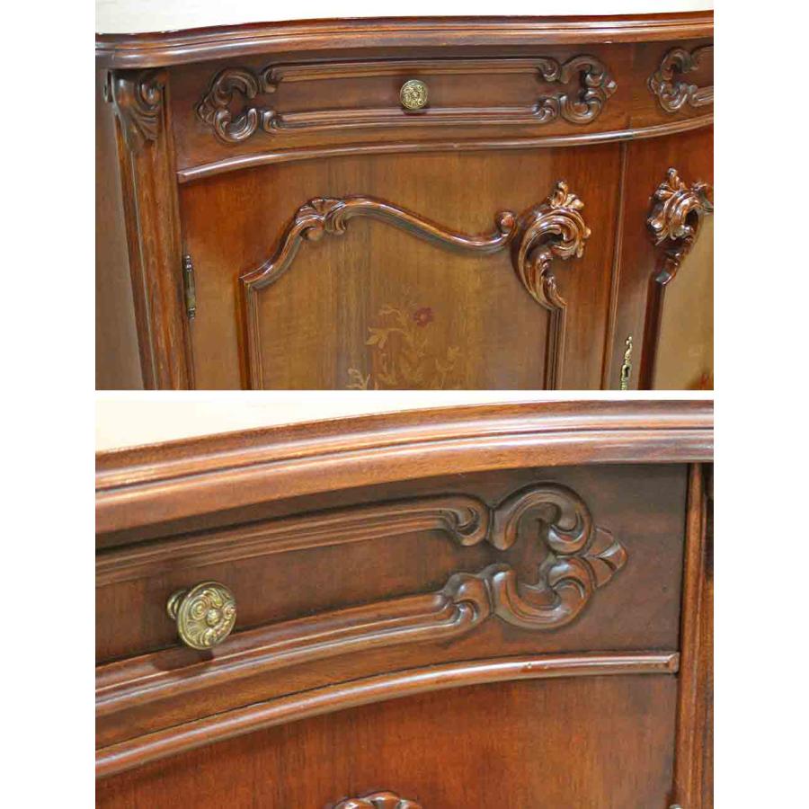 イタリア サイドボード 最高級 クラシック アンティーク バロック 現品 818 謝恩セール特価】イタリア製 輸入家具 サイドボード 最高級 リビング