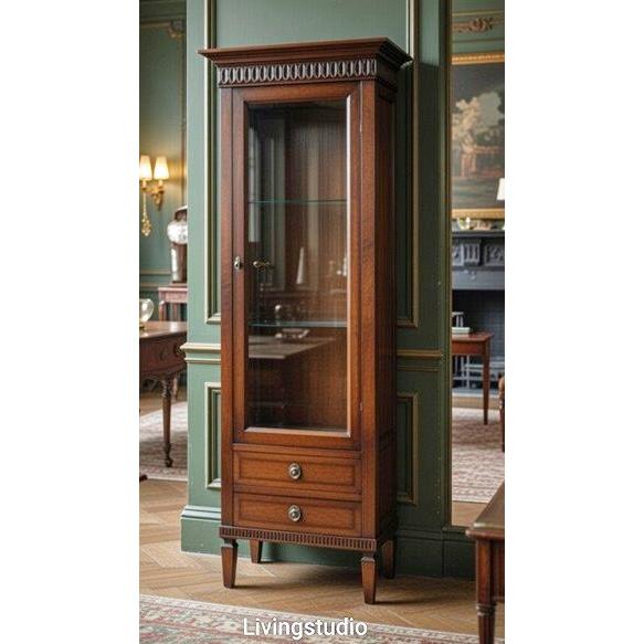 謝恩セール特価】イタリア製 輸入家具 キャビネット ショーケース