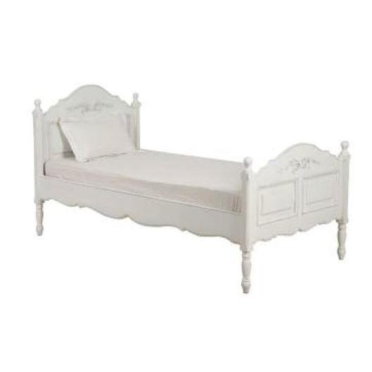 輸入家具 カントリーコーナー Country Corner シングルベッド フレンチカントリー シャビーシック アンティーク風 ロマンス 0121042 送料無料 輸入家具 送料無料