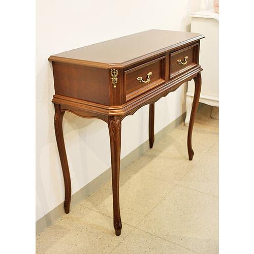 イタリア コンソールテーブル 収納付き 木製 猫脚 イタリア製 コンパクト収納家具シリーズ 猫脚サイドチェスト 1杯タイプ