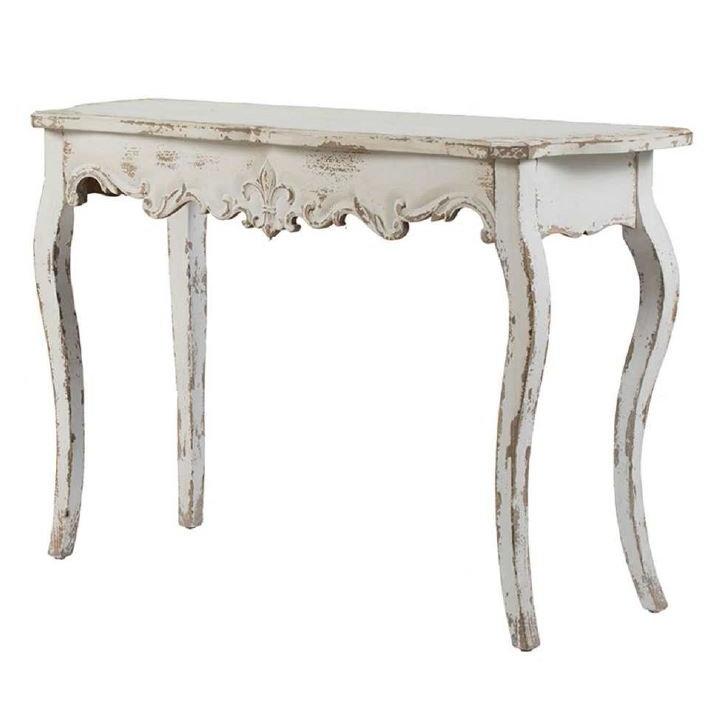 輸入家具 コンソール ネコ脚 フレンチ デスク シャビーシック