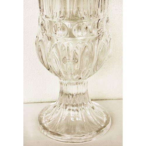 輸入雑貨 プロファン カップベース Covent Garden コベントガーデン Wya 30 フラワーベース ガラス 花瓶 脚付き アンティーク風 シャビーシック 008 Cov Wya30 リビングスタジオ 通販 Yahoo ショッピング