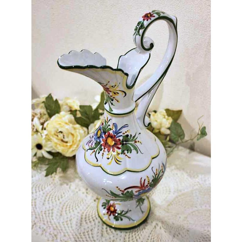 B8018【デルータ】フラワーベース 花瓶 花器 アンティーク イタリア製