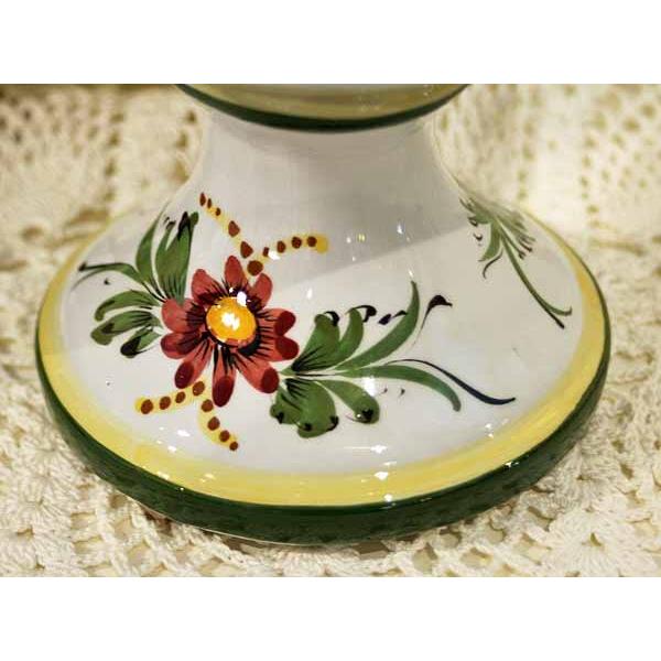 ポルトガル フラワーベース 花瓶 ロココ ローズ バロック PFA-146F ポルトガル製 輸入雑貨 フラワーベース 花瓶 ロココ ローズ