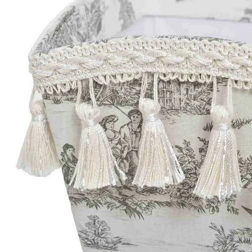 ダストボックス ジェニファーテイラー トワルドジュイ ゴミ箱 33145DB 輸入雑貨 ダストボックス ジェニファーテイラー Toile de Jouy