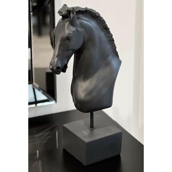 輸入雑貨 馬 置物 オブジェ 馬頭 ウマ ホースヘッド アンティーク風