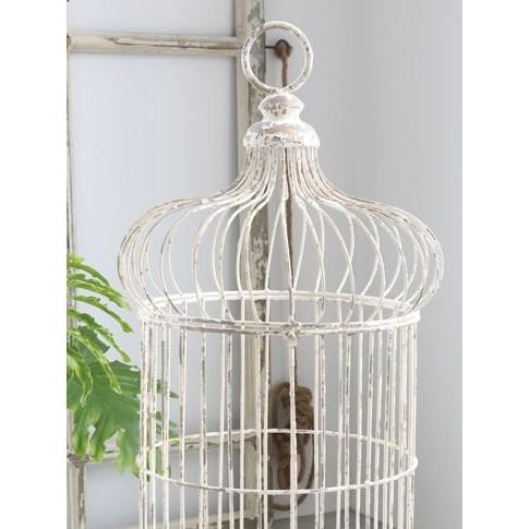 ブラン トールケージ 鳥かご アイアン コベントガーデン シャビー LW-73 輸入雑貨 ブラン トールケージ バードケージ 鳥かご アイアン