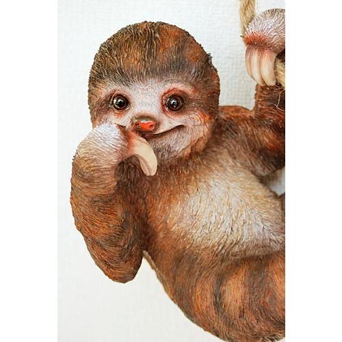 輸入雑貨 ベイビー スロース なまけもの ナマケモノ 置物 Covent