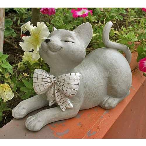 輸入雑貨 ネコ 猫 置物 オブジェ おすわりねこ おすまし顔 フレンチ