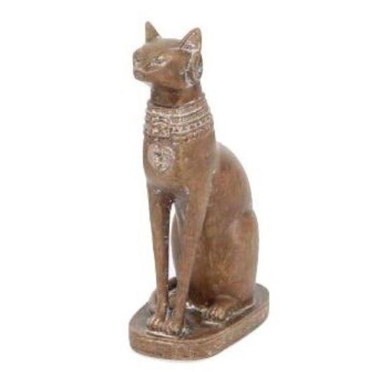 輸入雑貨 バステト像 小 ネコ 女神 置物 エジプト 神話 ブバスティスの  