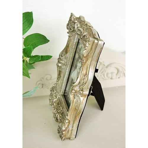 輸入雑貨 アンティーク シルバー フレーム S フォトフレーム Covent