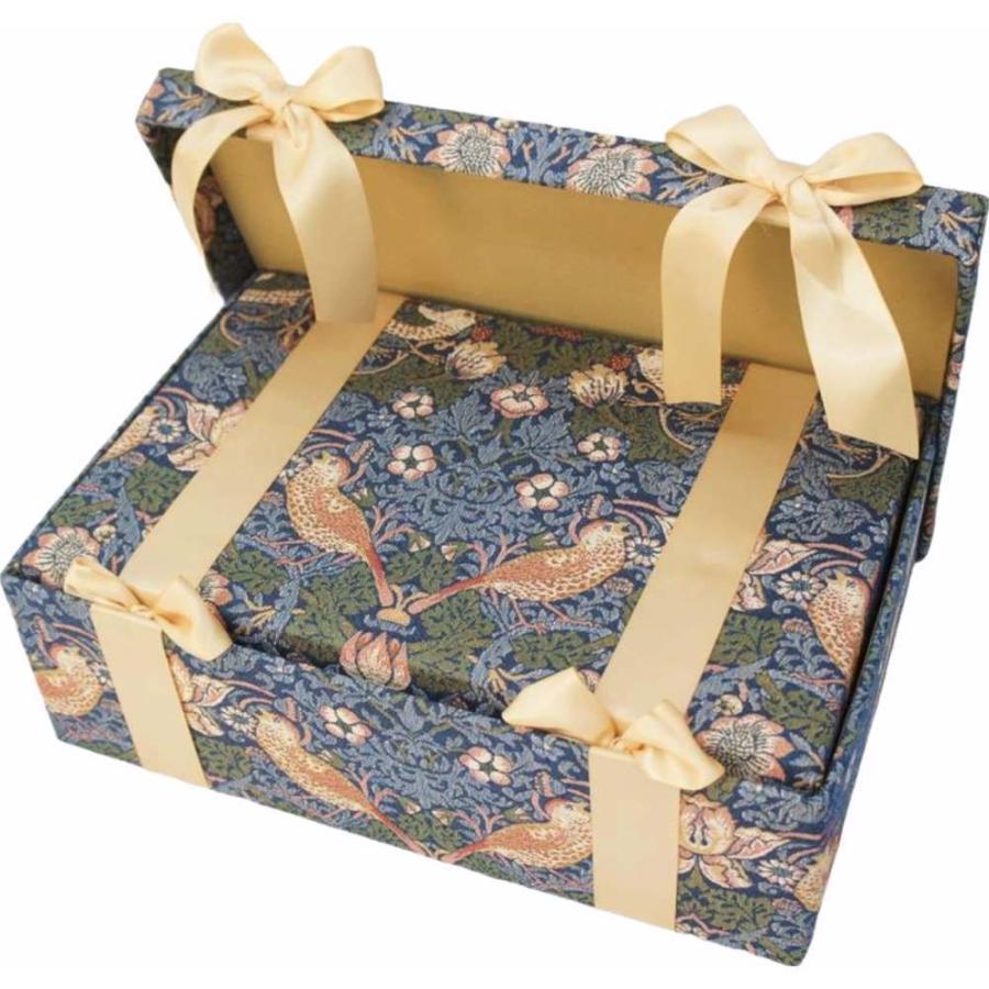 ボックス3点 ジェニファーテイラー ウィリアムモリス イチゴ泥棒 33099BX 輸入雑貨 ボックス 3点セット 小物入れ ジェニファーテイラー Jennifer