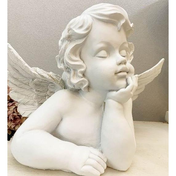 【美品】天使　エンジェル　陶器　置物　インテリア　工芸品　美術品　A1416 Amazon.co.jp: 天使 置物 陶器 エンジェル アンティーク Fu Dong