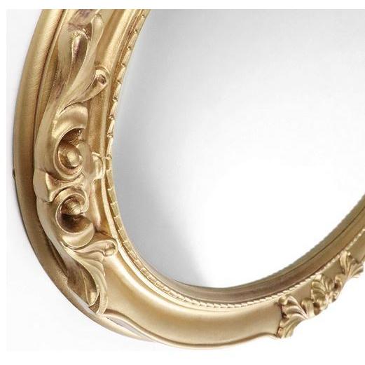 ミラー バロック ロココ シャビー アンティーク AN-82195-BK