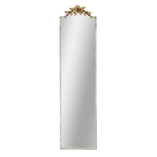 輸入家具 ミラー バロック ロココ 姿見 46×180cm 壁掛け アンティーク