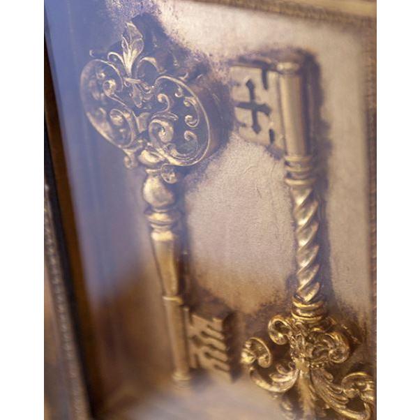 輸入雑貨 ロイヤルサロン ウォールデコ Cutlery 壁飾り KEY 鍵 キー
