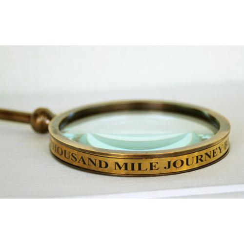 入荷予定10月末】輸入雑貨 ルーペ 天眼鏡 ブラス クラシック