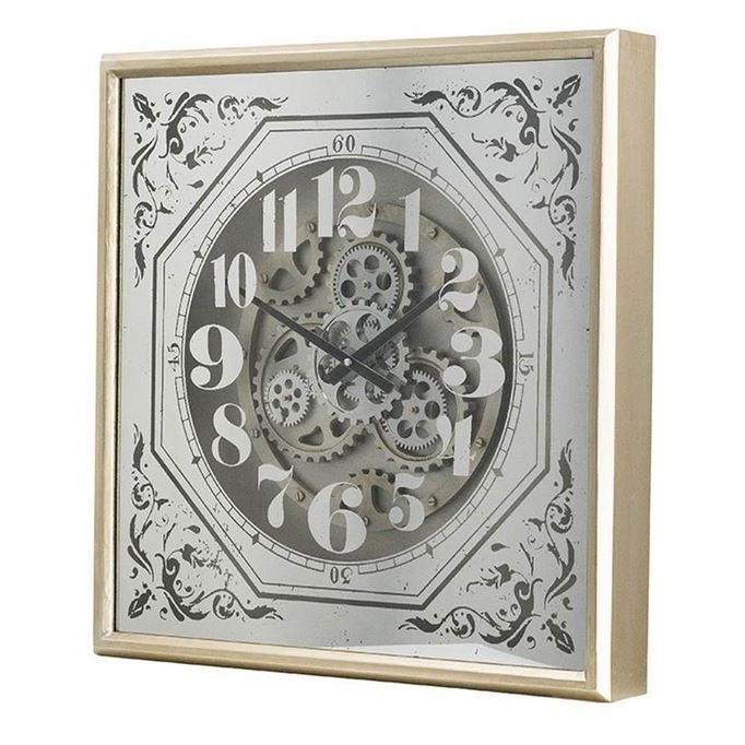 壁掛け時計 ウォールクロック 歯車 モダン クラシック 85094WC 輸入雑貨 壁掛け時計 ウォールクロック スケルトン 歯車 モダン