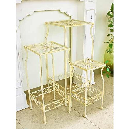 ラスティ フラワースタンド 3点セット コベントガーデン アイアン XZ-25