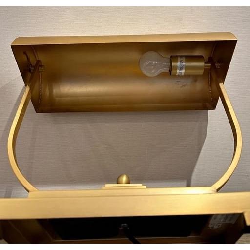 デスクランプ テーブルランプ スチールシェード ゴールド AC-108-L