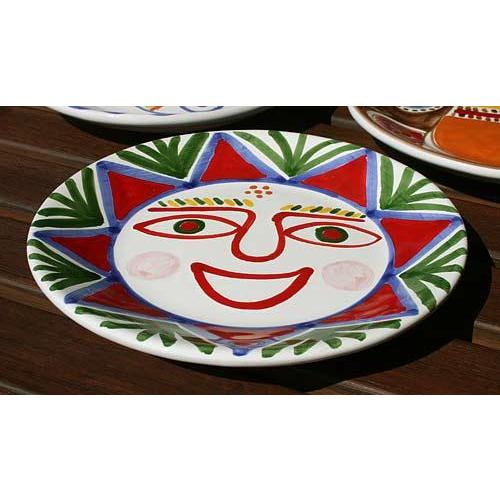 イタリア製 輸入雑貨 シチリア 陶器 絵皿 壁飾り 壁掛け 手描き イタリア製 輸入雑貨 シチリア 陶器 絵皿 壁飾り 壁掛け 手描き