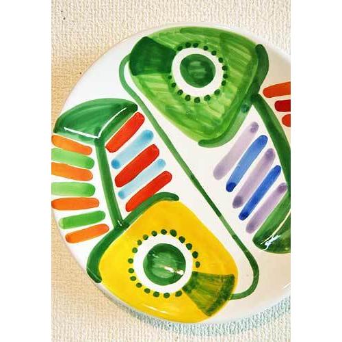 デ シモーネ    マーメイド   陶器絵皿  新品未使用  本物 デ シモーネ マーメイド 陶器絵皿 新品未使用 本物