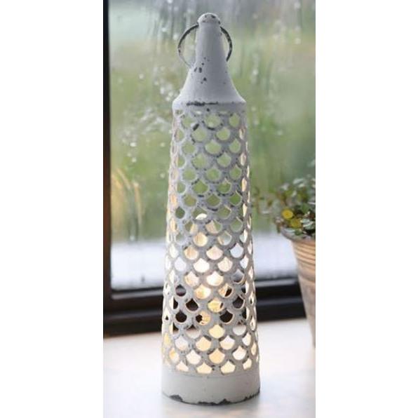 輸入雑貨 サンディ ハング LEDランタン 電池式 シャビーシック