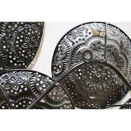 輸入家具 Wall Deco Gold Silver Bronze トレイ 壁飾り アイアン ブリキ ゴールド シルバー 絵皿 ウォール