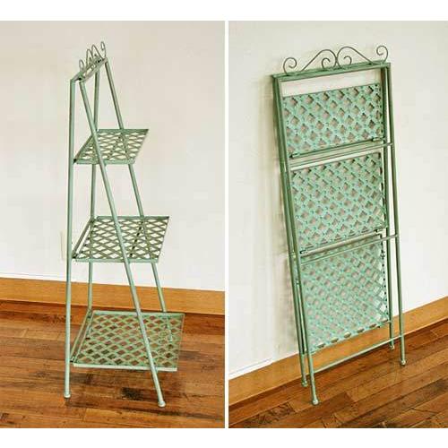 コベントガーデン古材アンティーク調3段棚