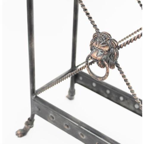 輸入家具 プランター スタンド 鉢カバー アイアン ブリキ フラワー