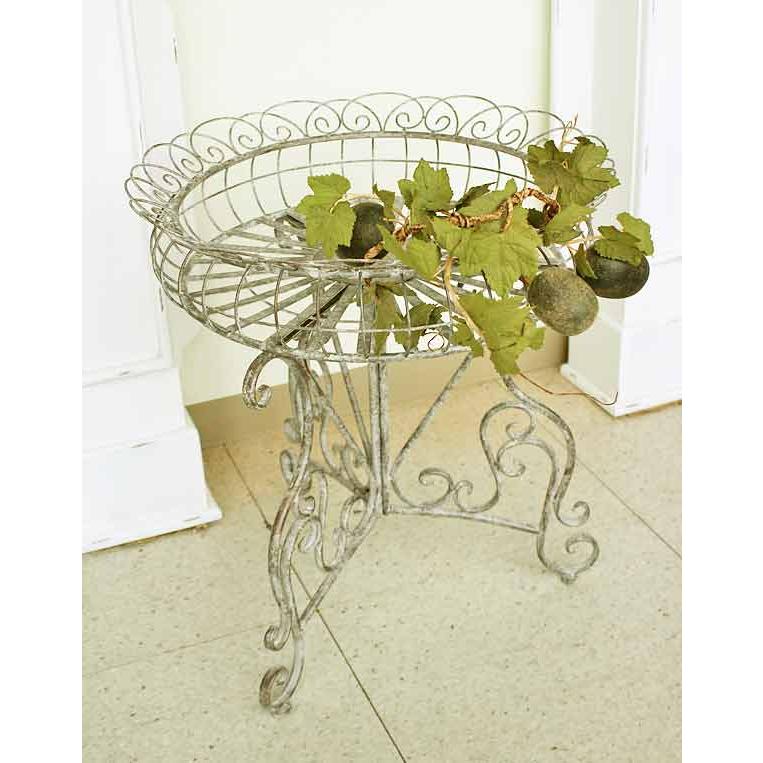 輸入家具 フラワーディスプレイテーブル S 花台 フラワースタンド