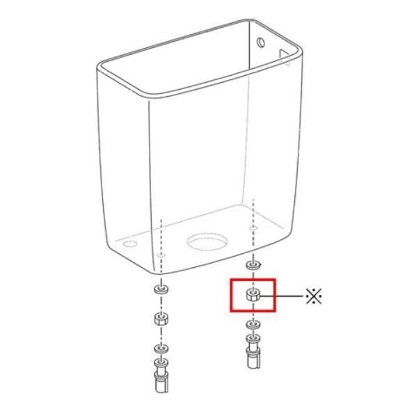 LIXIL（リクシル） 37-03：￥3,980以上送料無料 LIXIL(INAX)タンク取付