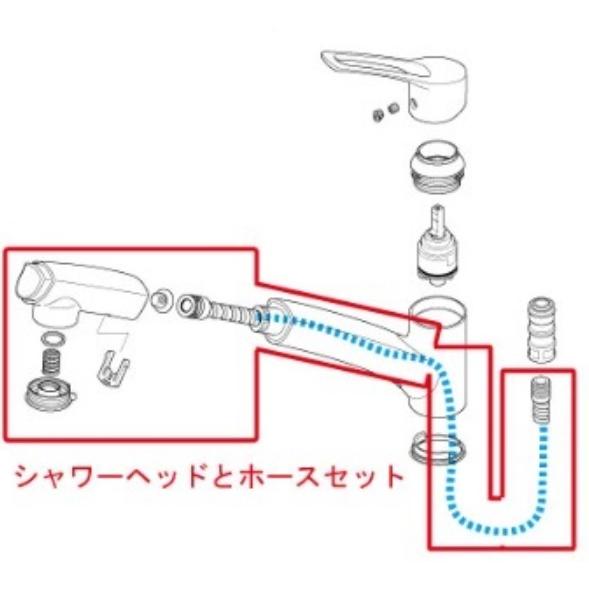 【未使用に近い】KVK シャワーヘッドホース Z8021TFH z826to.jpg