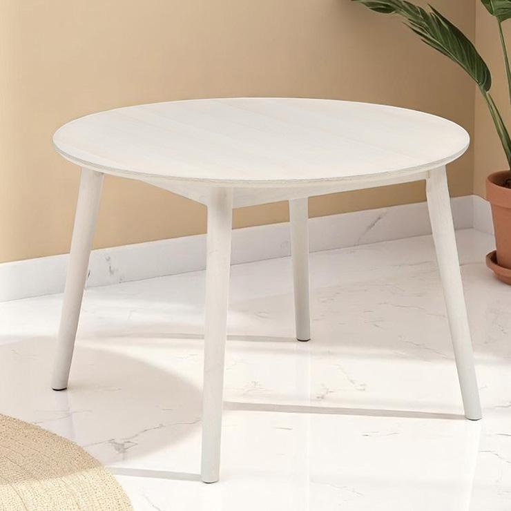 ダイニングテーブル 105cm ラウンド 円形　ナチュラル ダイニングテーブル 幅105cm テーブル ラウンド 円形 丸型 木目 木製