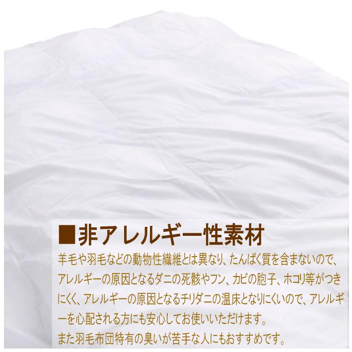 掛け布団 掛布団 掛ふとん シングル ダクロン(R) ダウンライク NATURAL 