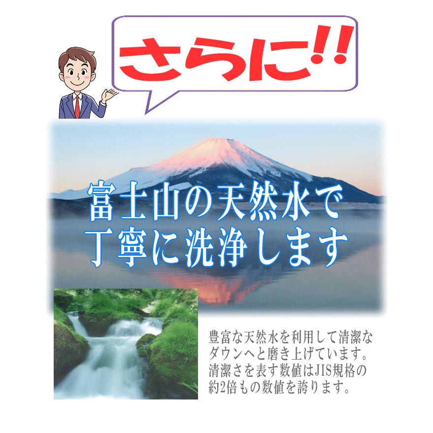羽毛布団 リフレッシュ 加工 クイーン 打ち直し 足し羽毛 布団リフォーム 羽毛ふとんリフォーム プレミアムダウンウォッシュ仕上げ 超長綿 二層キルト_4