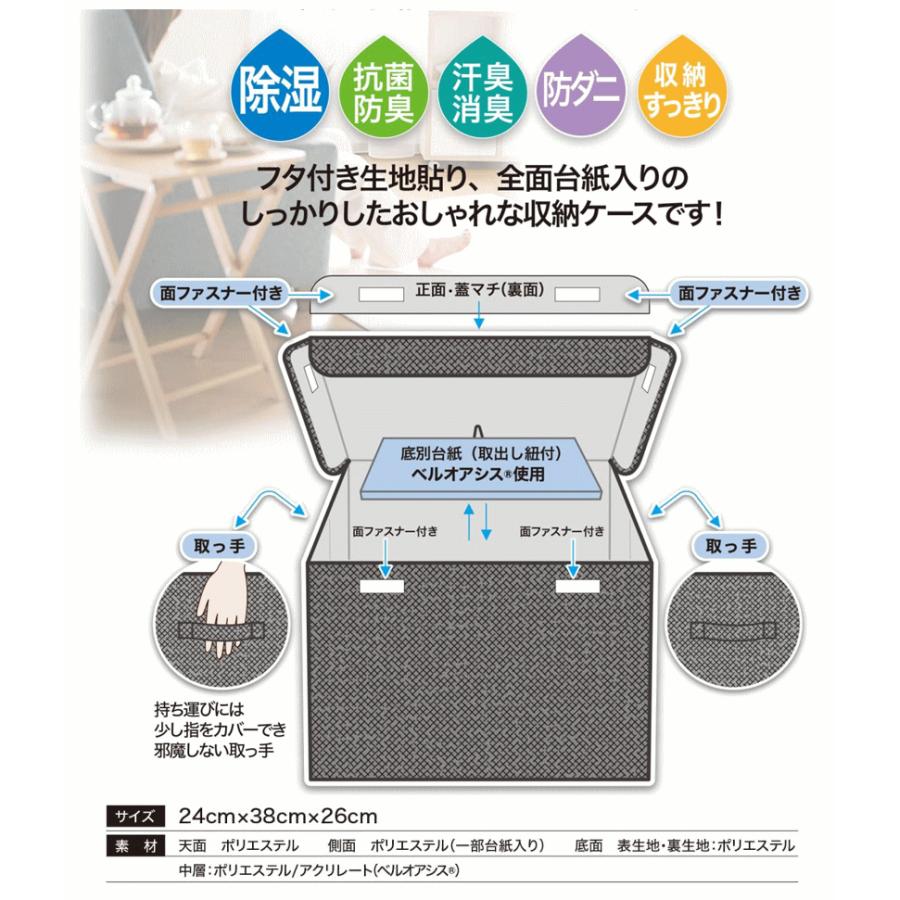 TEIJIN（テイジン） 乾っとデオケース フィットBOX 2026 最新版 収納