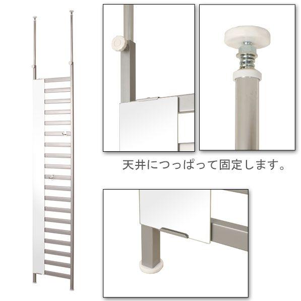 ミラー付パーテーション　40幅　国産品_1