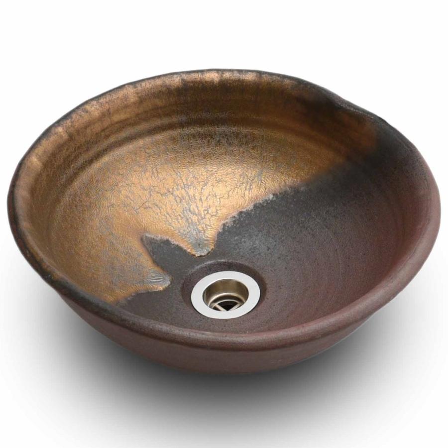 割引クーポン対象品 洗面ボウル 手洗い鉢 おしゃれ 信楽焼手洗い 利休信楽 紫香楽手洗い鉢 W310xd300xh1 黄金焼締め Jt0 31洗面器 陶器 和風ボウル手洗 伝統工芸 紫香楽 リビングハート Paypayモール店 通販 Paypayモール お洒落 Kpiss Fm