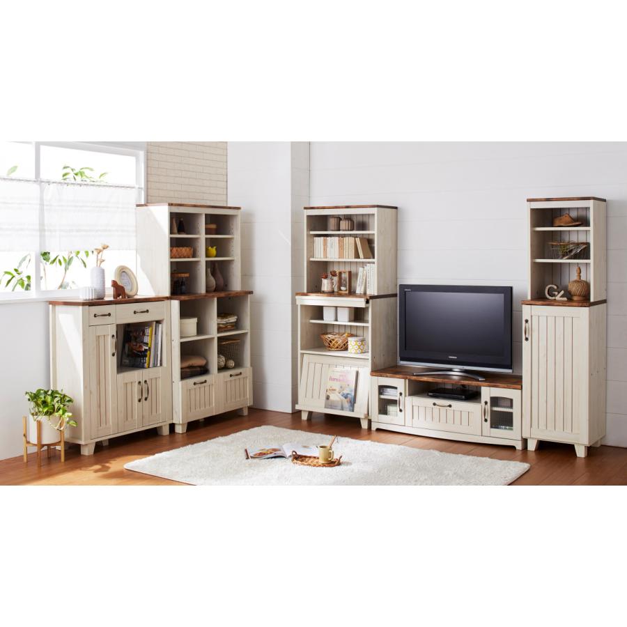 カントリー フラップキャビネット 高さ151cm カントリーフラップ