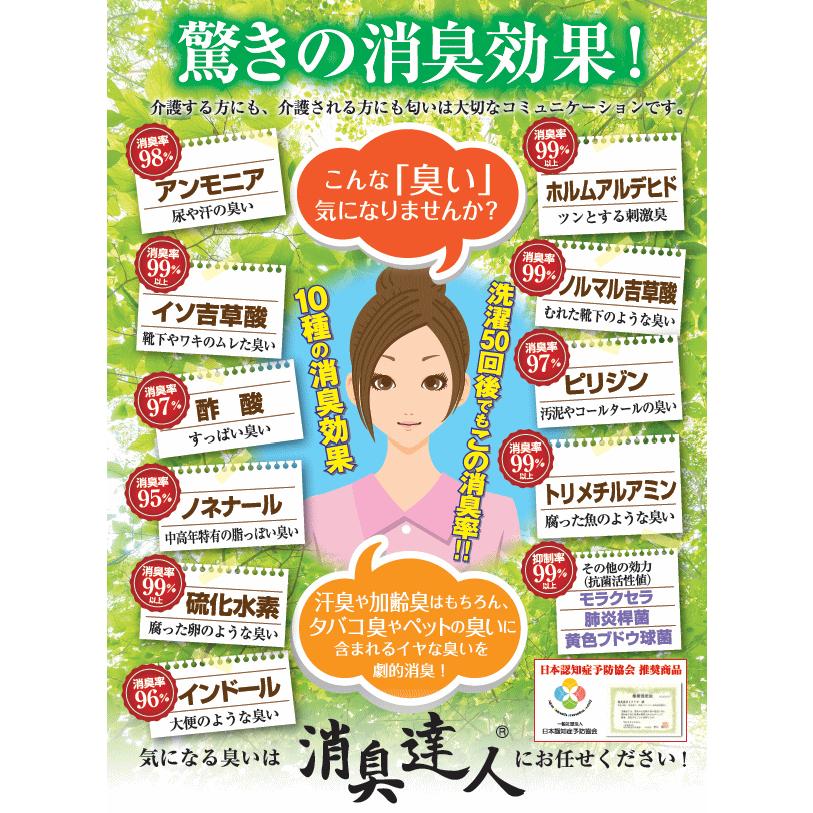 在庫あり マスク プリーツマスク 消臭達人  和晒二重ガーゼ　10枚組 消臭 抗菌 ガーゼ　洗える 日本製 オールシーズン 男女兼用｜livingmarket｜03