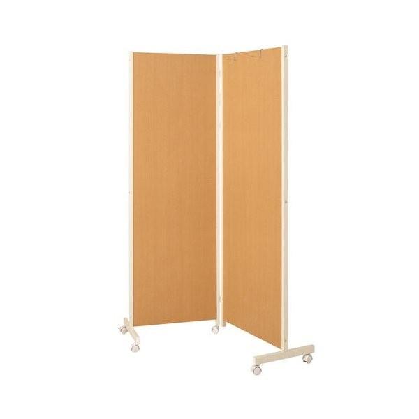 キャスター付きパーテーション2連 高さ180cm 国産品 MK : Livingmarket