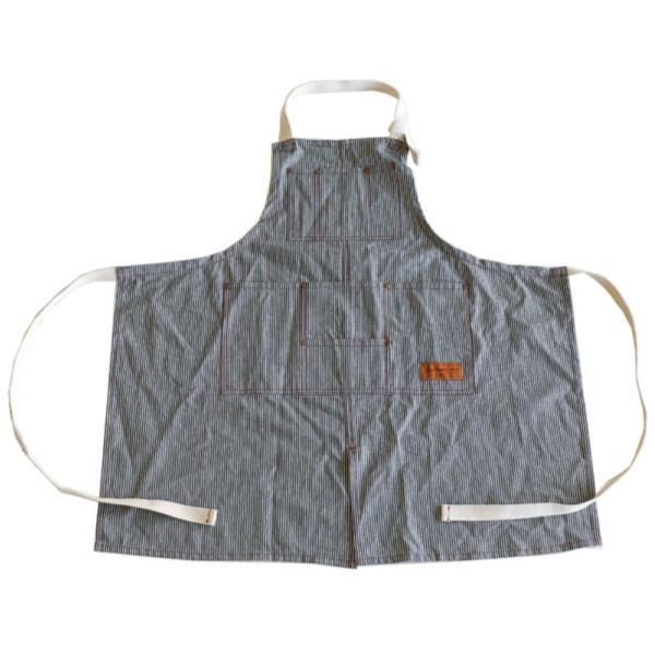 ワークエプロン おしゃれ エプロン G619-828HS MW WORK APRON HICKORY STRIPE (DTN)｜livingood