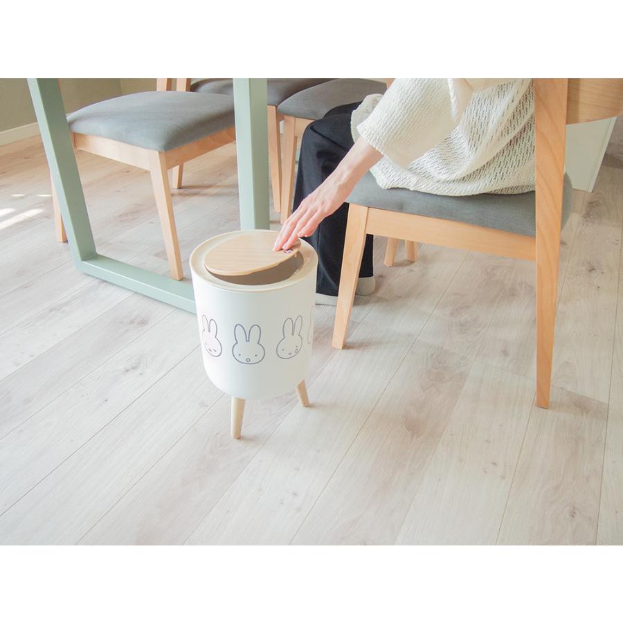 ミルキー 　箱D2 ミッフィー 小物入れ兼ダストボックス ゴミ箱 ごみ箱 スタンド