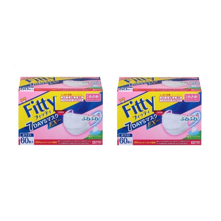フィッティ 7days マスク やや 小さめ