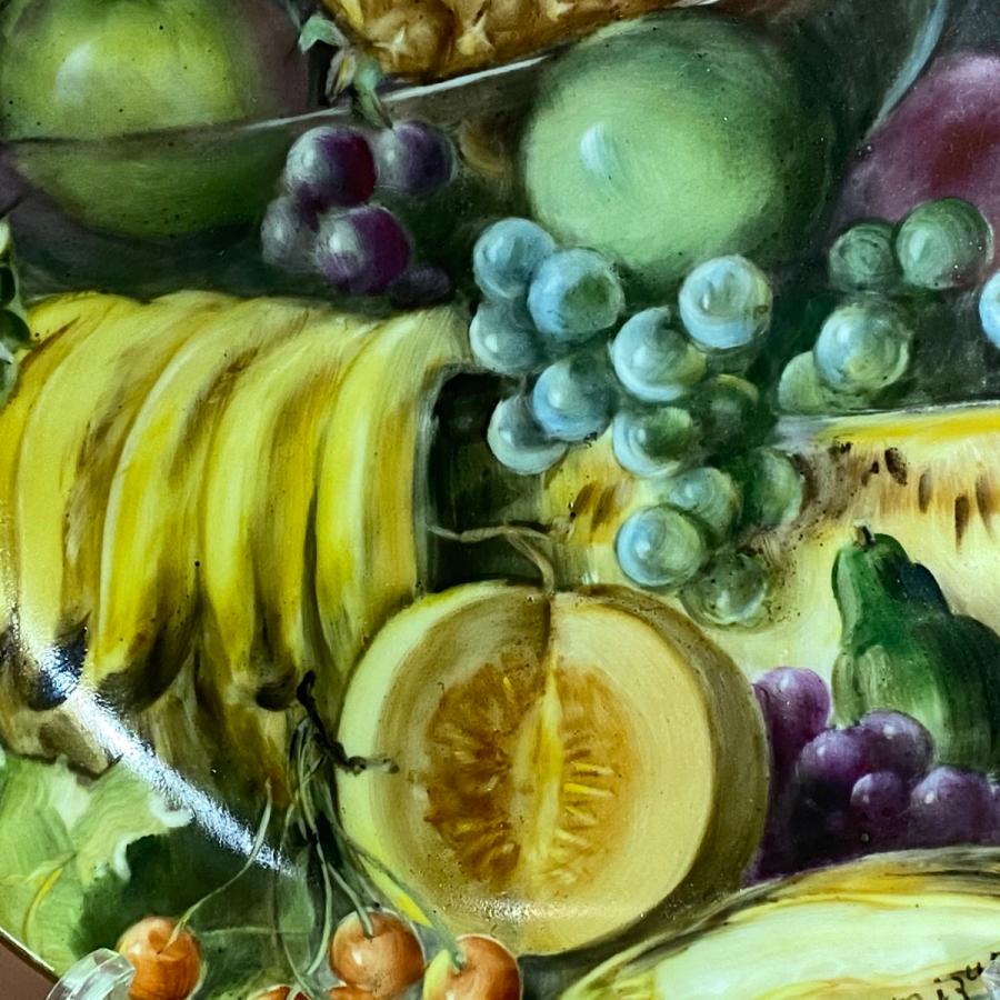 ノリタケ NIPPON TOKI KAISHA Noritake 額皿 M. Mizuno サイン入