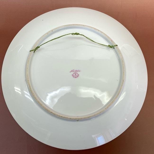 オールドノリタケ　日本陶器会社　額皿 ノリタケ NIPPON TOKI KAISHA Noritake 額皿 M. Mizuno サイン入